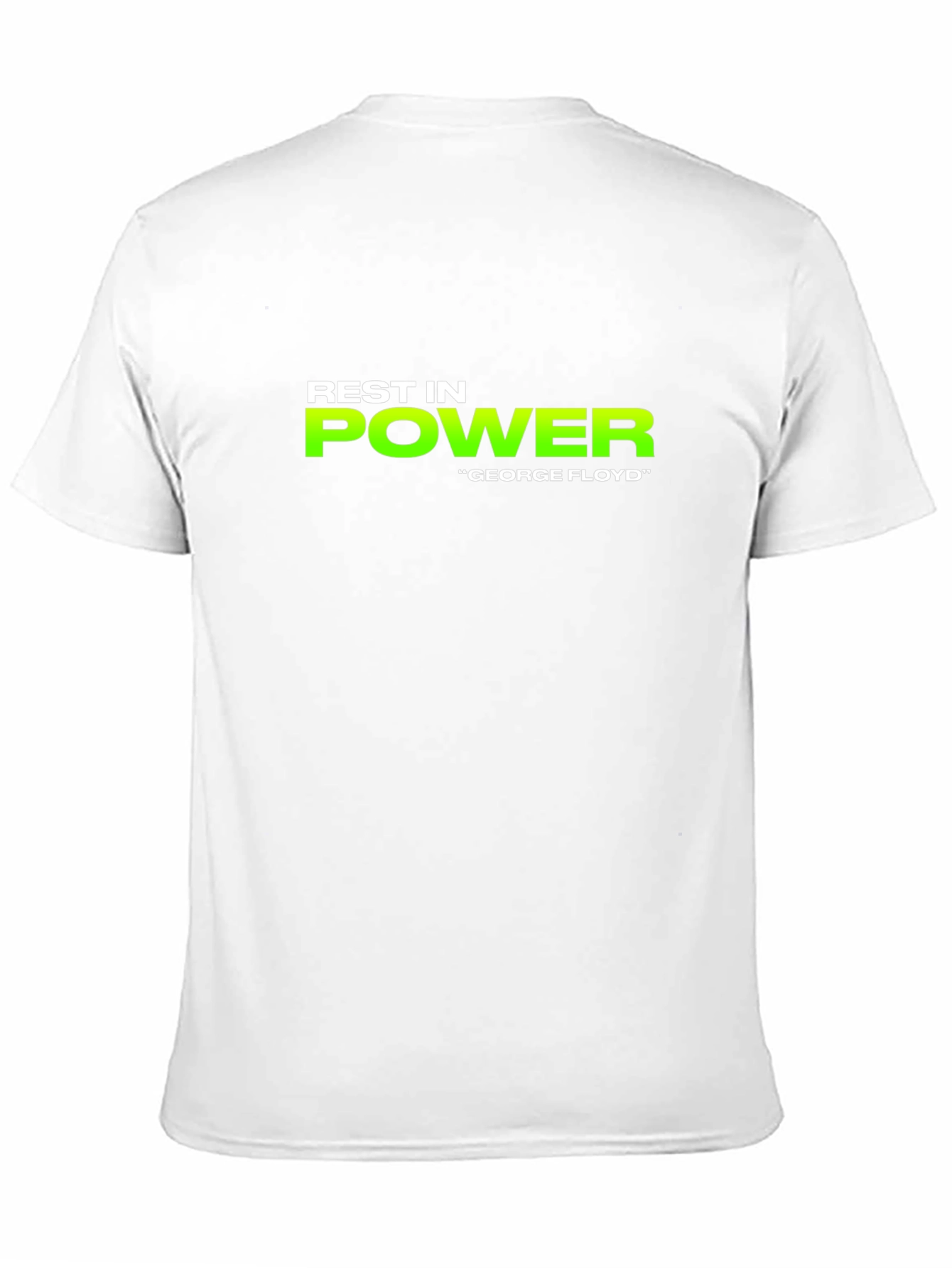 Rest in Power George Floyd Black T-Shirt