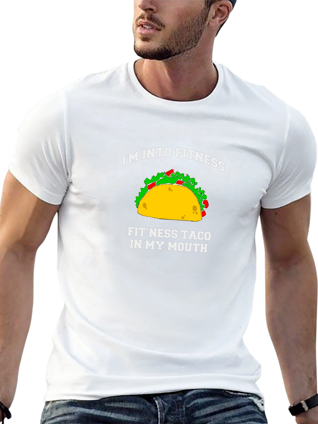 Fitness Taco T-Shirt - Funny Foodie Gym Tee