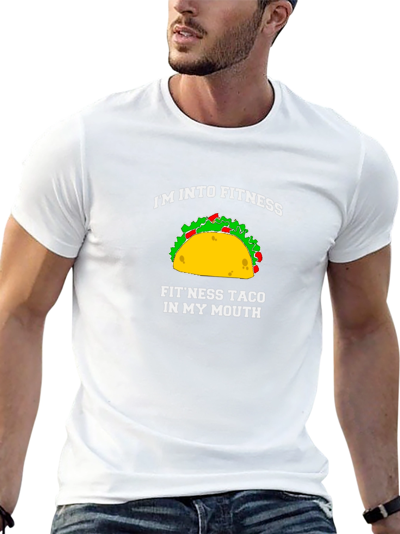 Fitness Taco T-Shirt - Funny Foodie Gym Tee