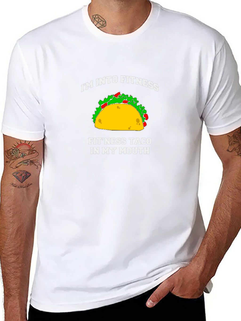 Fitness Taco T-Shirt - Funny Foodie Gym Tee