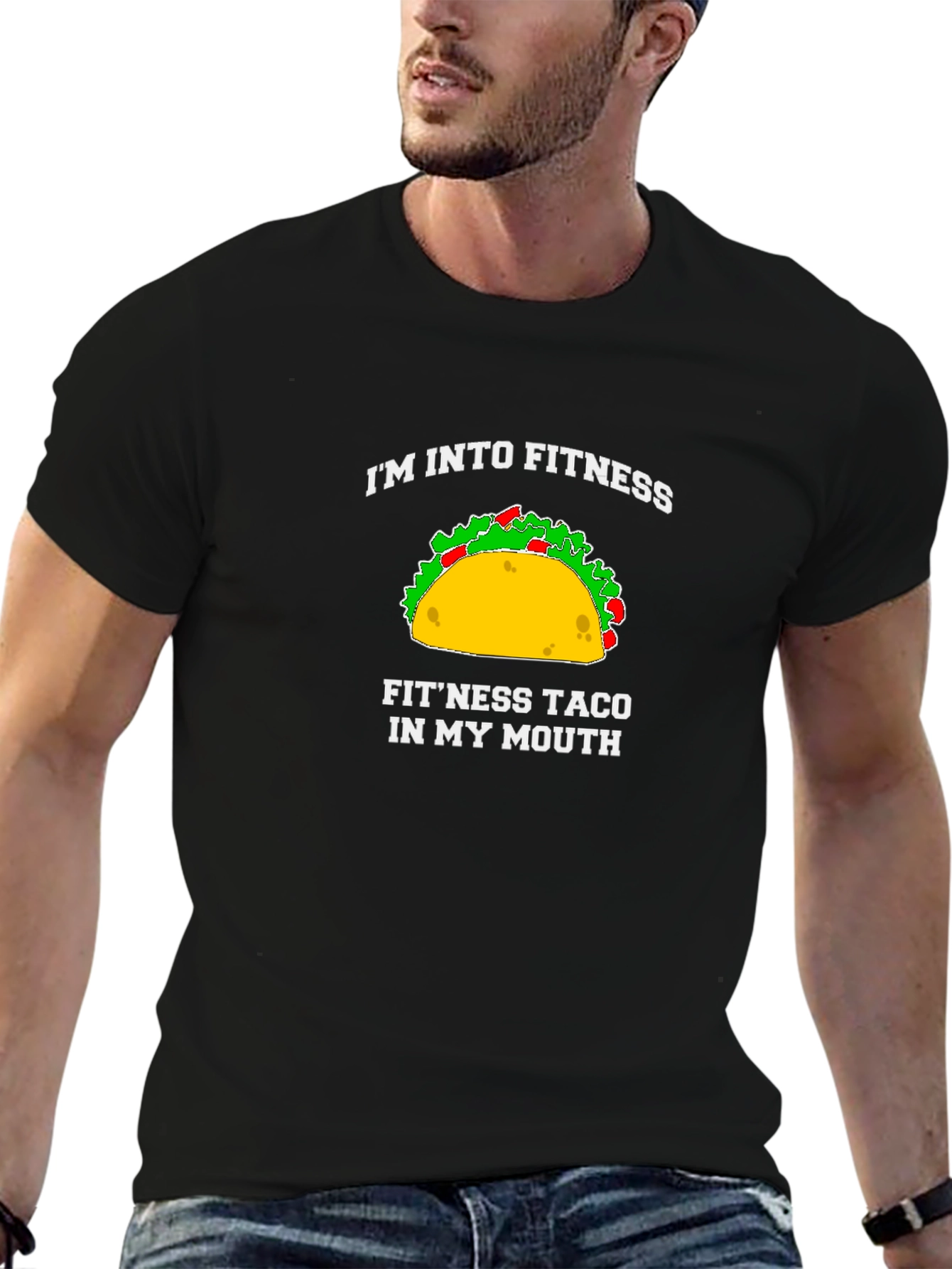 Fitness Taco T-Shirt - Funny Foodie Gym Tee