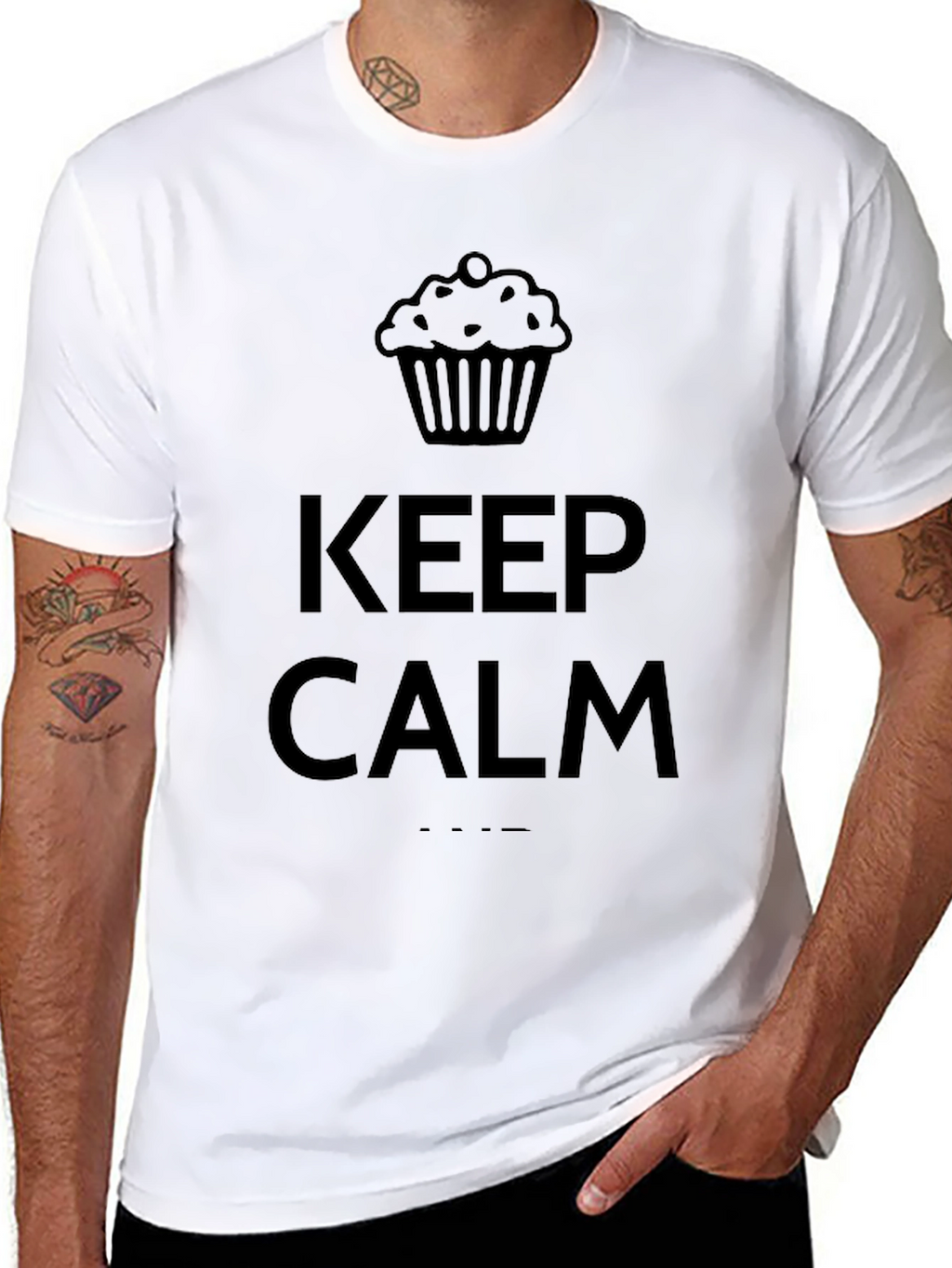 Keep Calm Cupcake T-Shirt