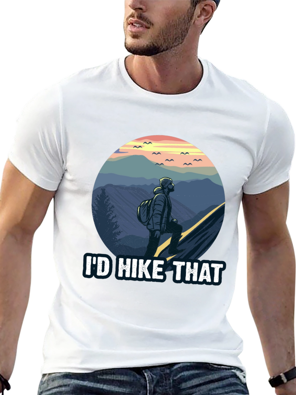 Id Hike That T-Shirt - Adventure Tee