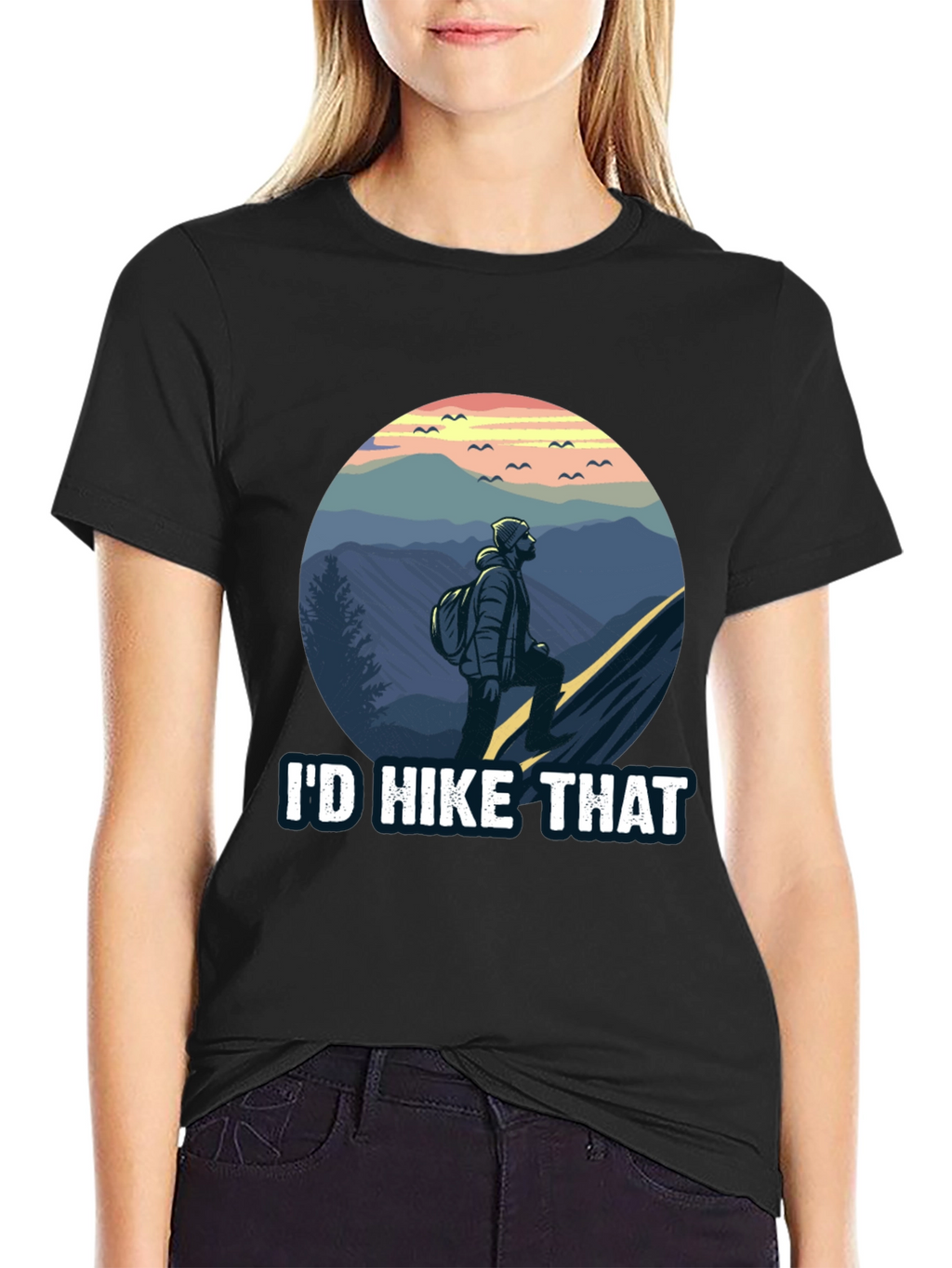 Id Hike That T-Shirt - Adventure Tee
