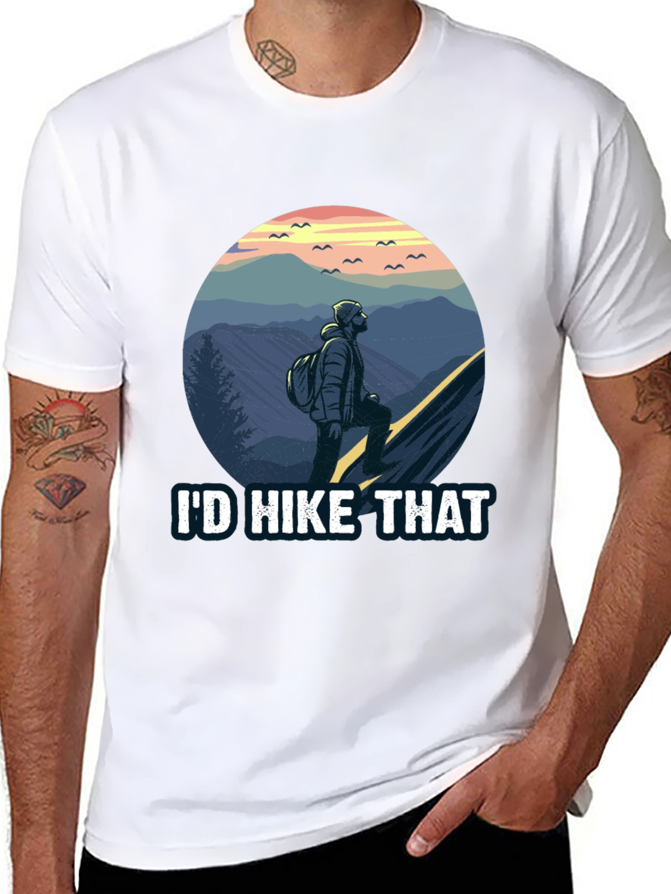 Id Hike That T-Shirt - Adventure Tee