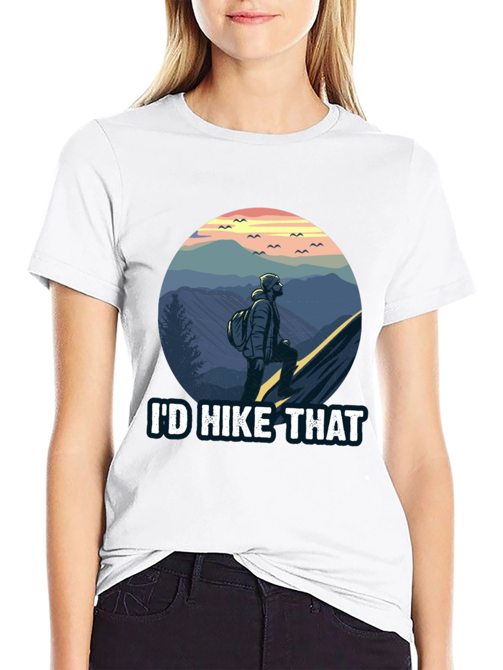 Id Hike That T-Shirt - Adventure Tee