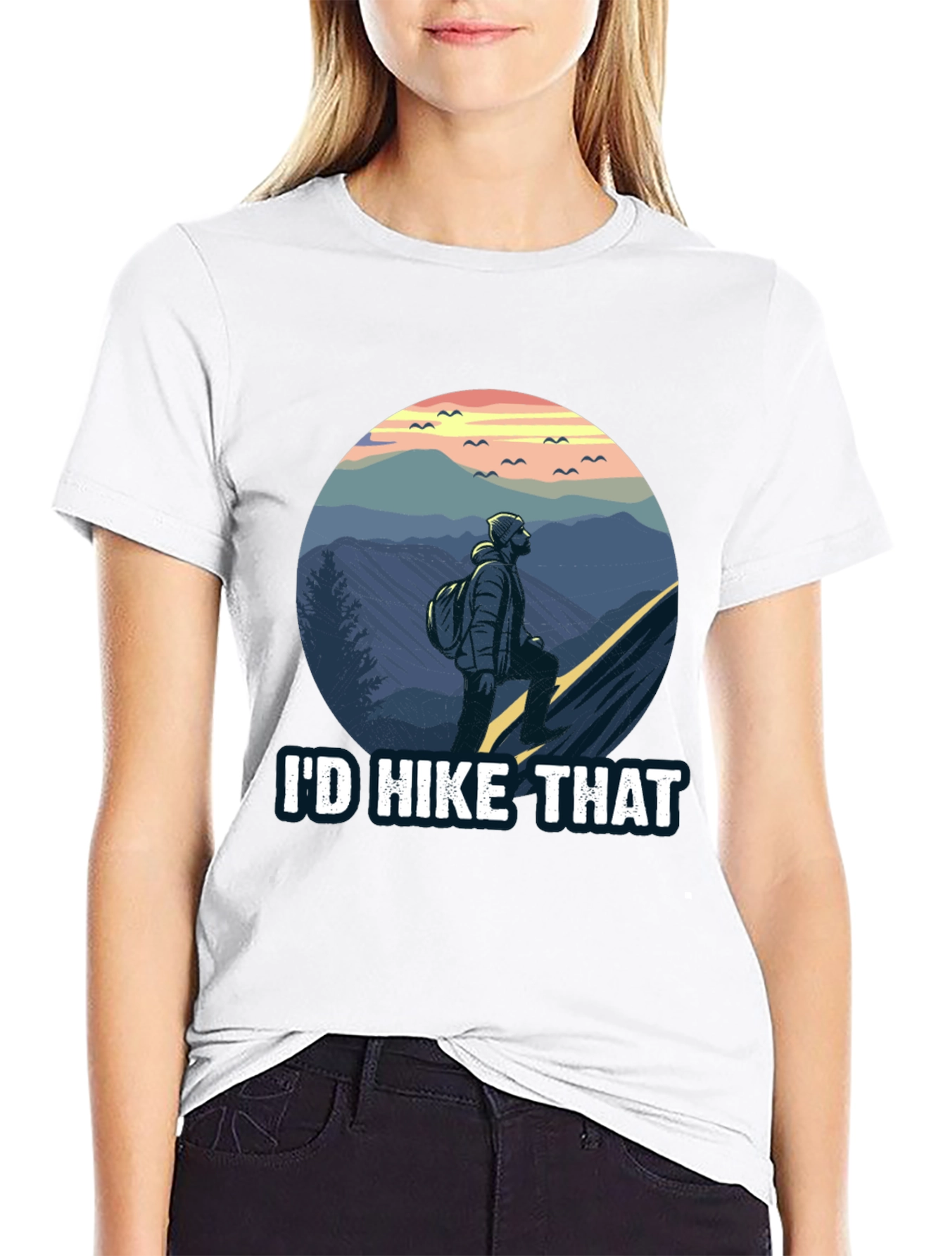 Id Hike That T-Shirt - Adventure Tee