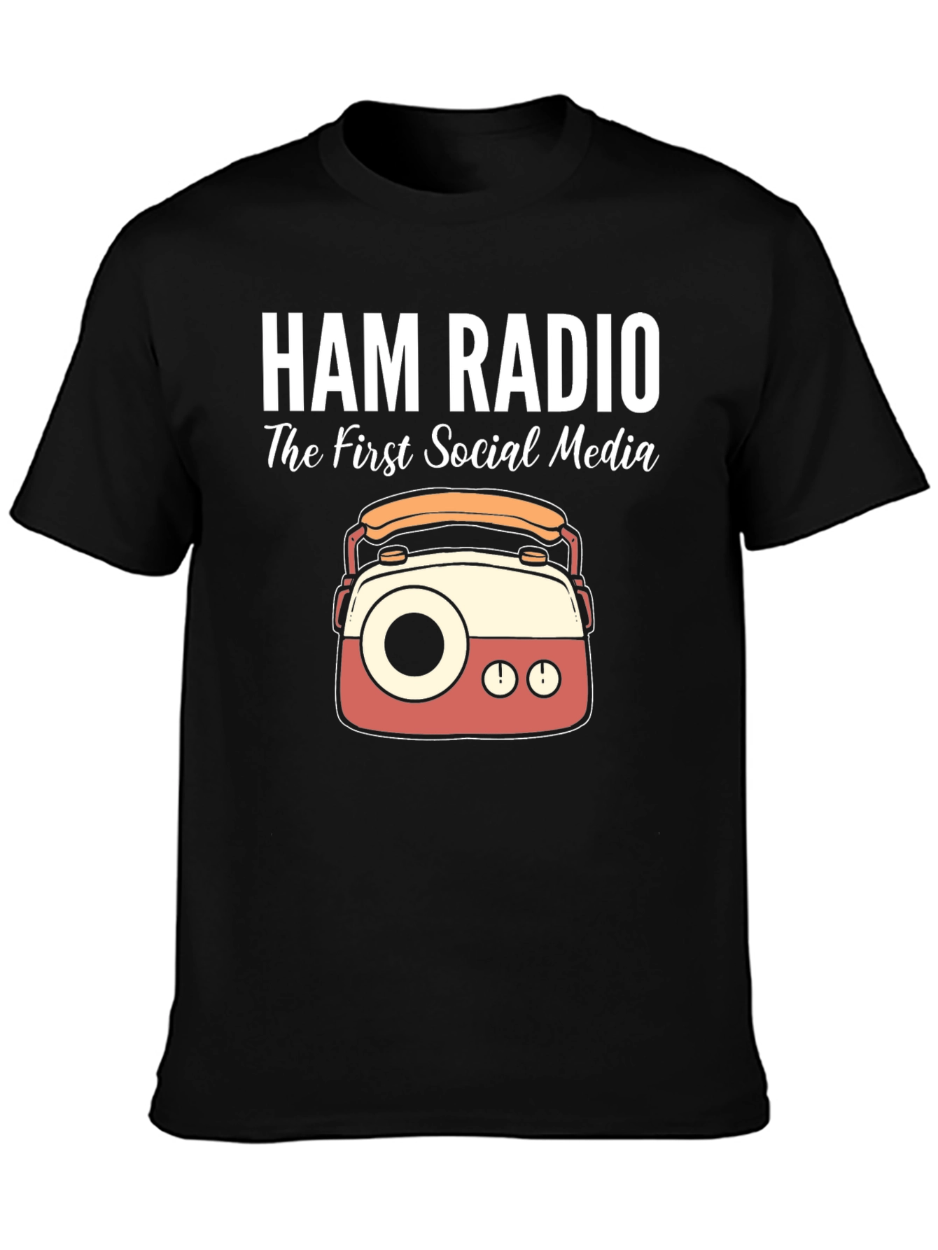 Ham Radio - The First Social Media T-Shirt