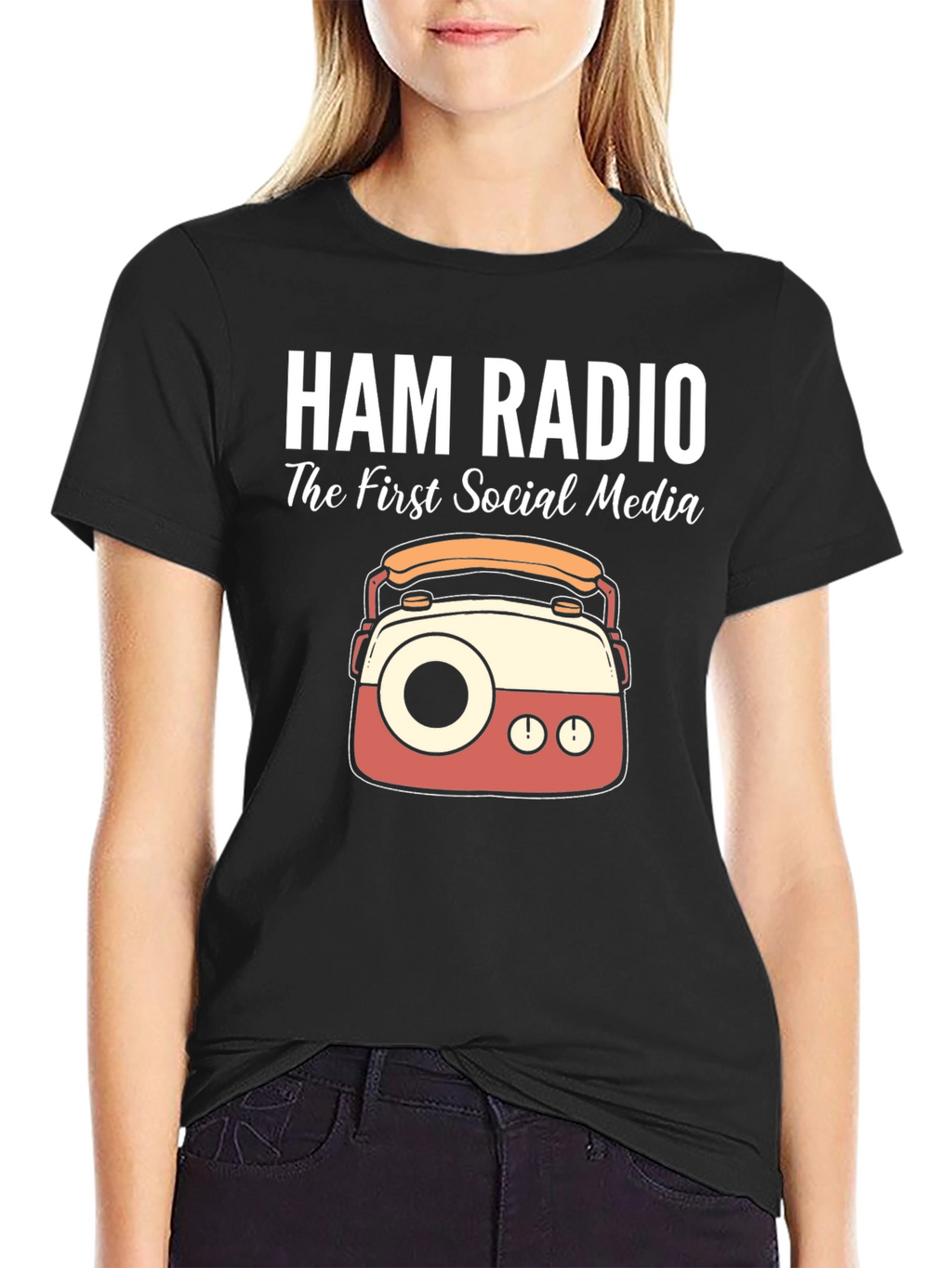 Ham Radio - The First Social Media T-Shirt