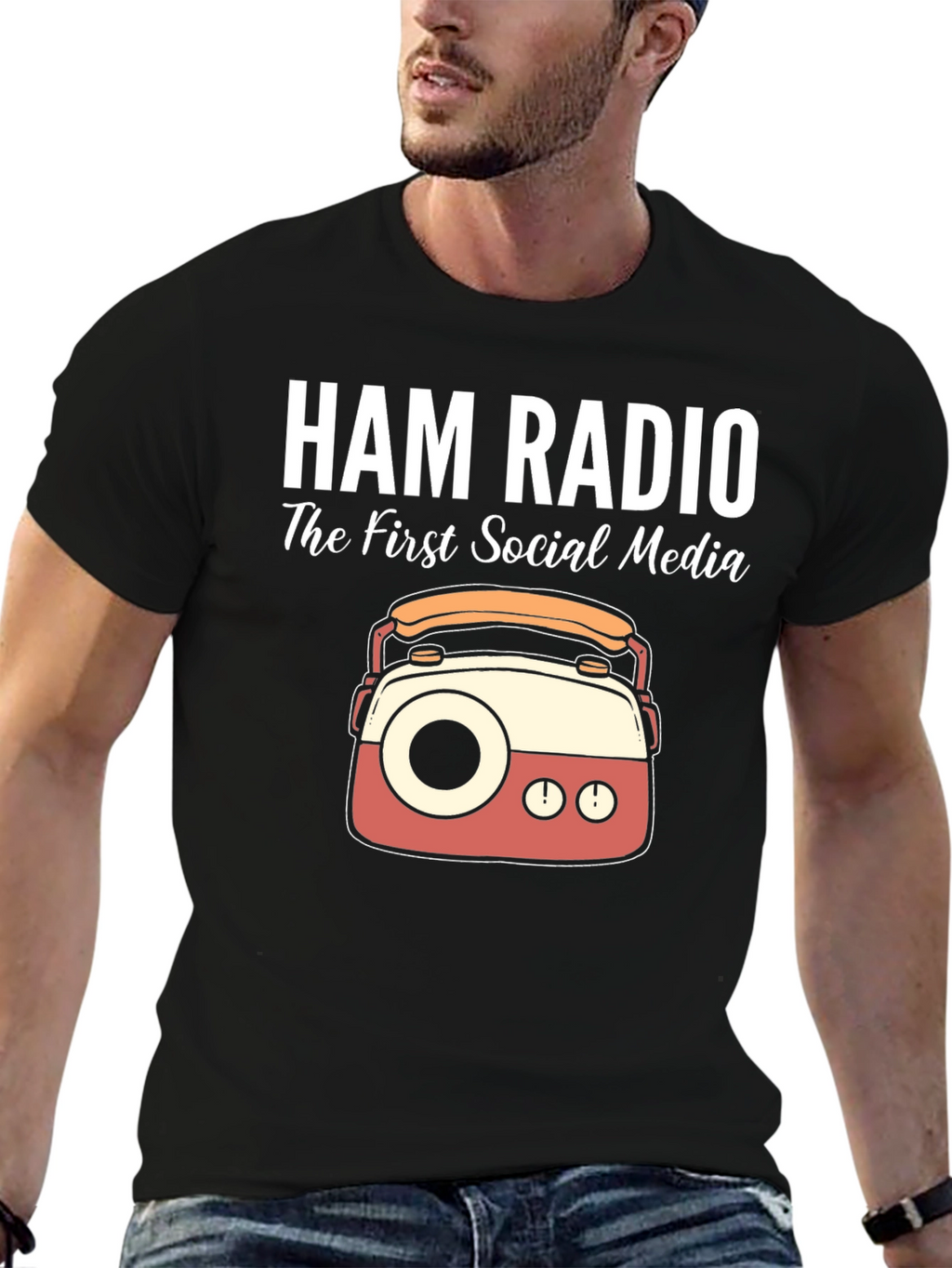 Ham Radio - The First Social Media T-Shirt