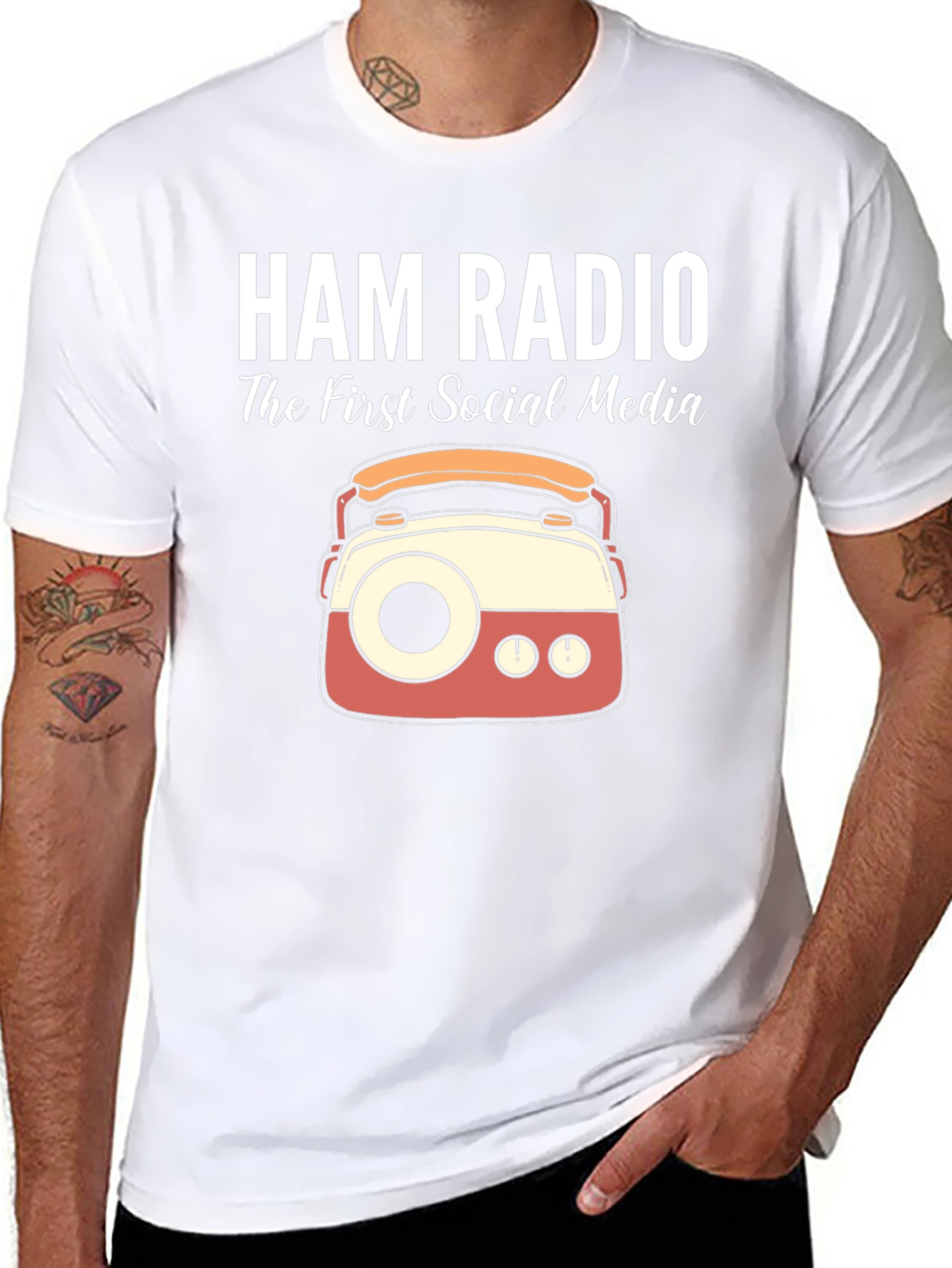 Ham Radio - The First Social Media T-Shirt