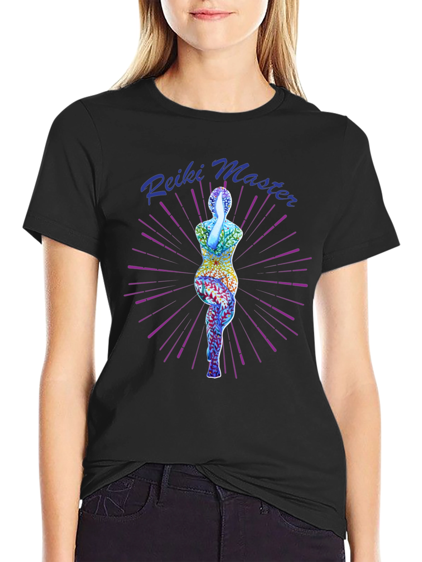 Reiki Master Graphic T-Shirt - Spiritual Yoga Tee