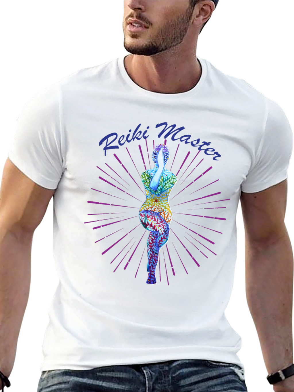 Reiki Master Graphic T-Shirt - Spiritual Yoga Tee