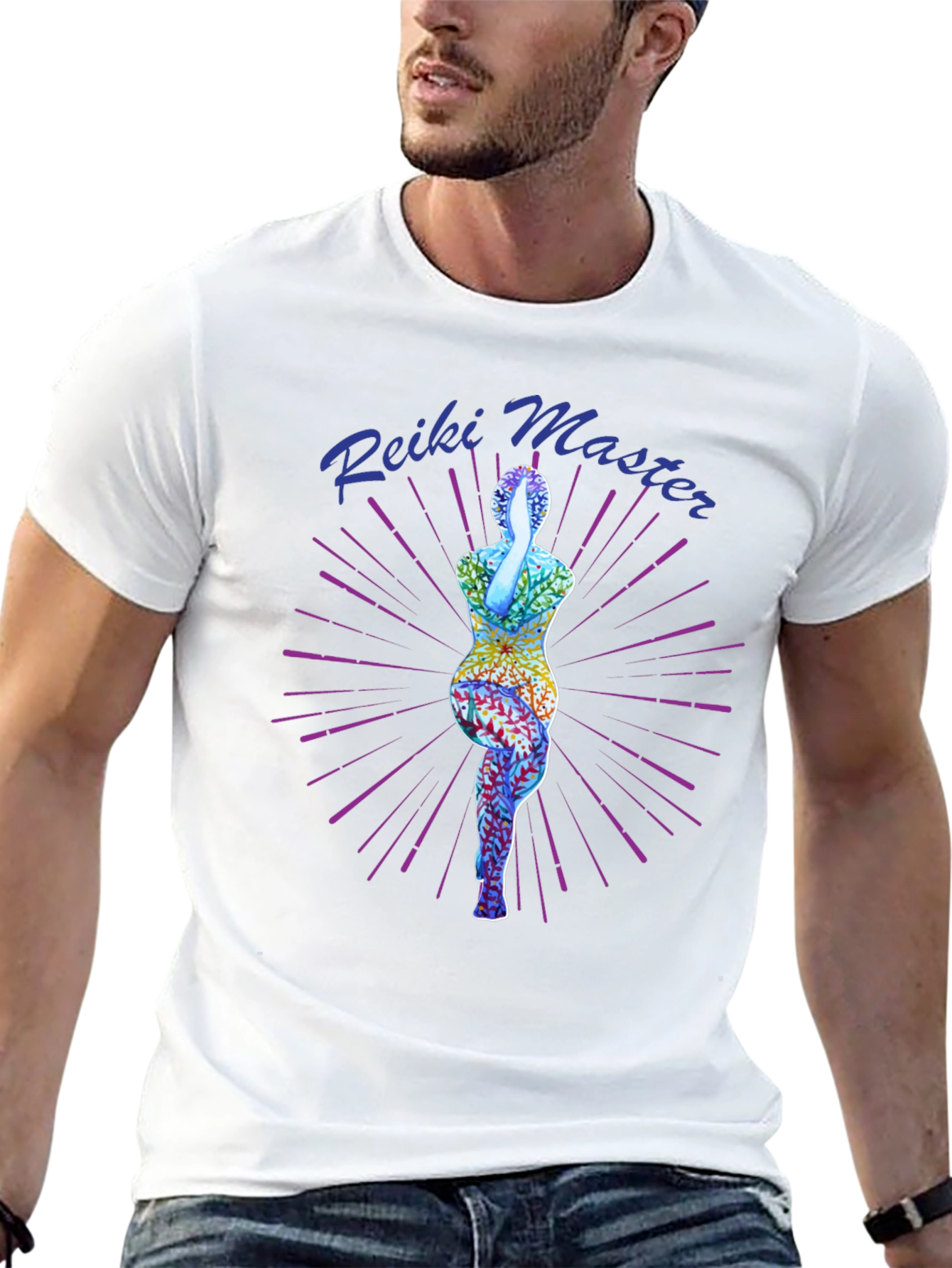 Reiki Master Graphic T-Shirt - Spiritual Yoga Tee