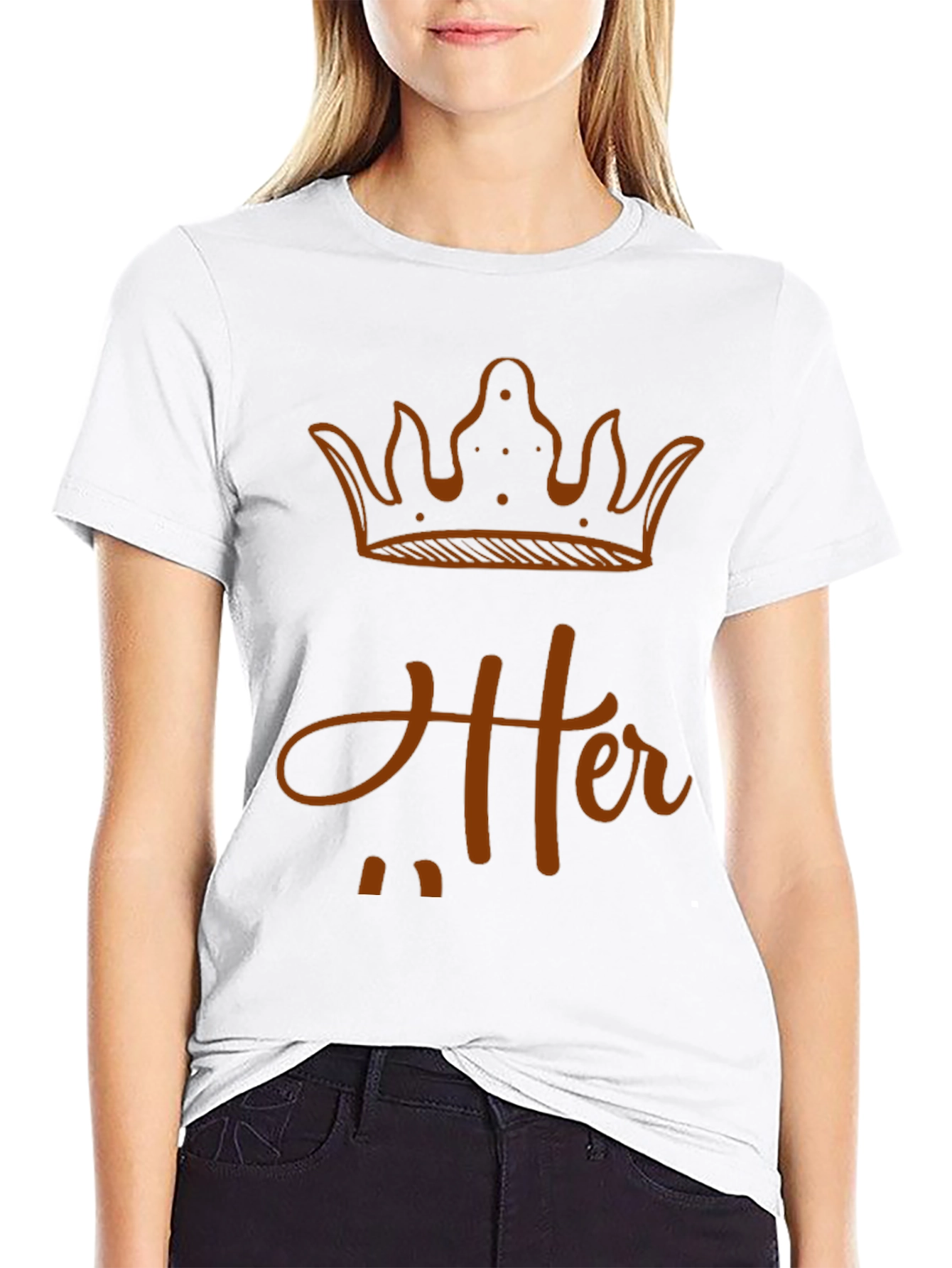 Her King Crown Graphic Tee