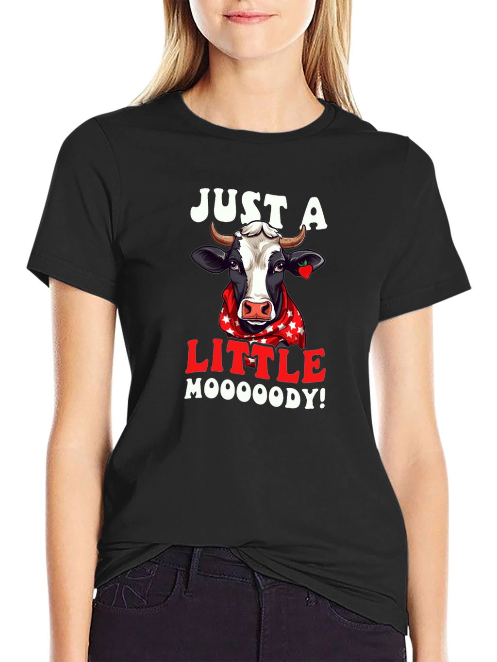 Just A Little Moooody Cow T-Shirt