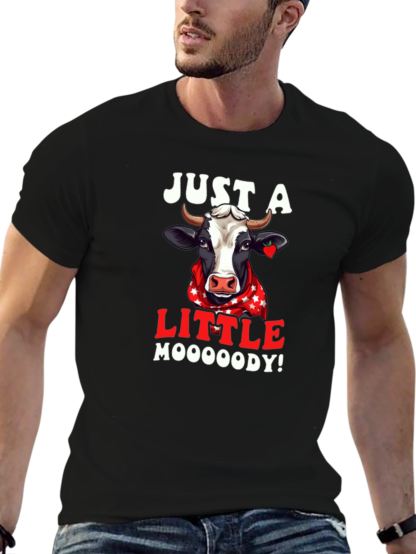 Just A Little Moooody Cow T-Shirt