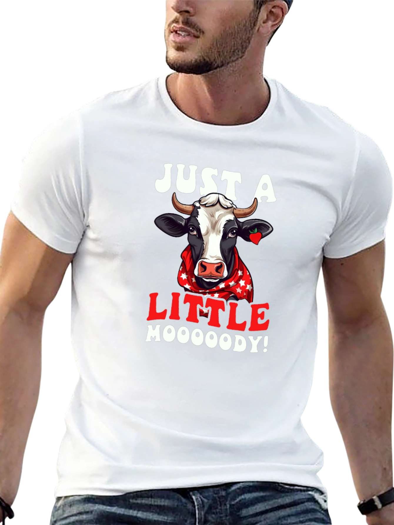 Just A Little Moooody Cow T-Shirt