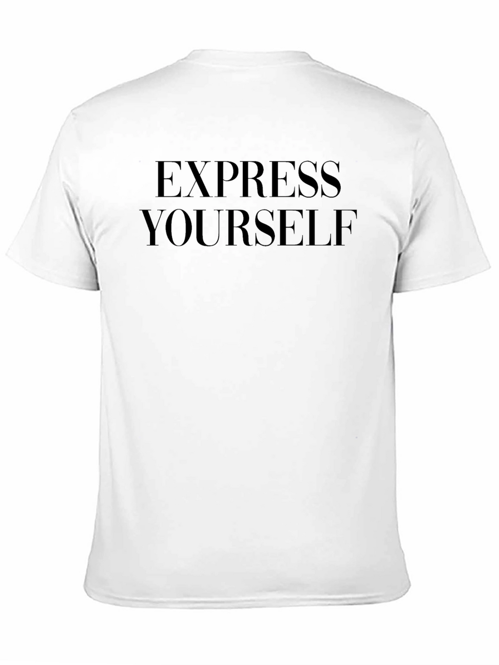 Express Yourself Black Graphic Tee