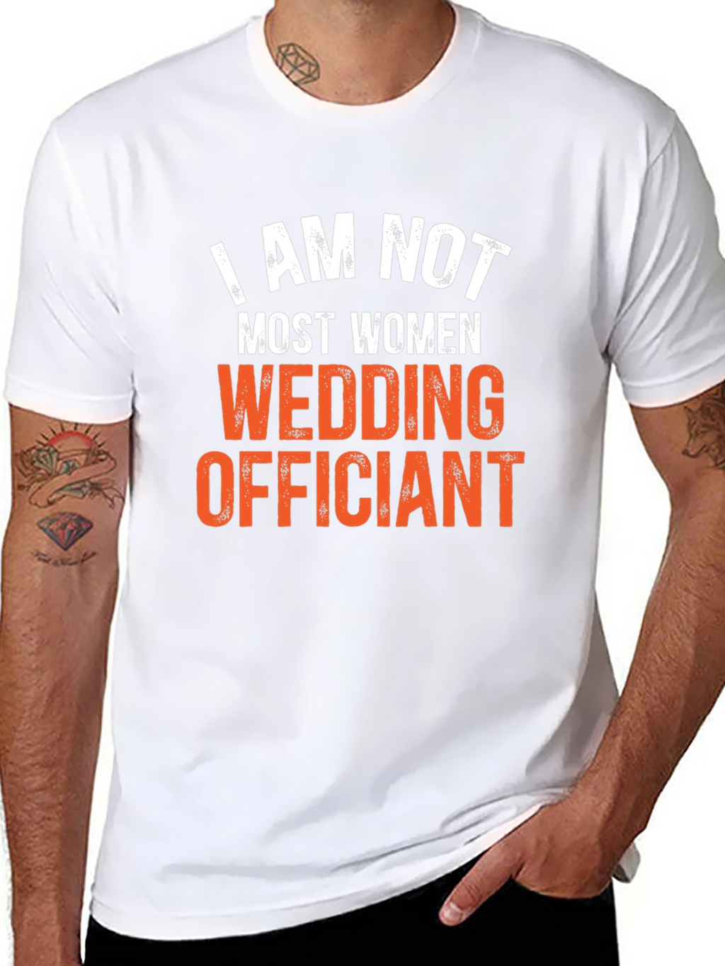 I Am Not Most Women Wedding Officiant T-Shirt