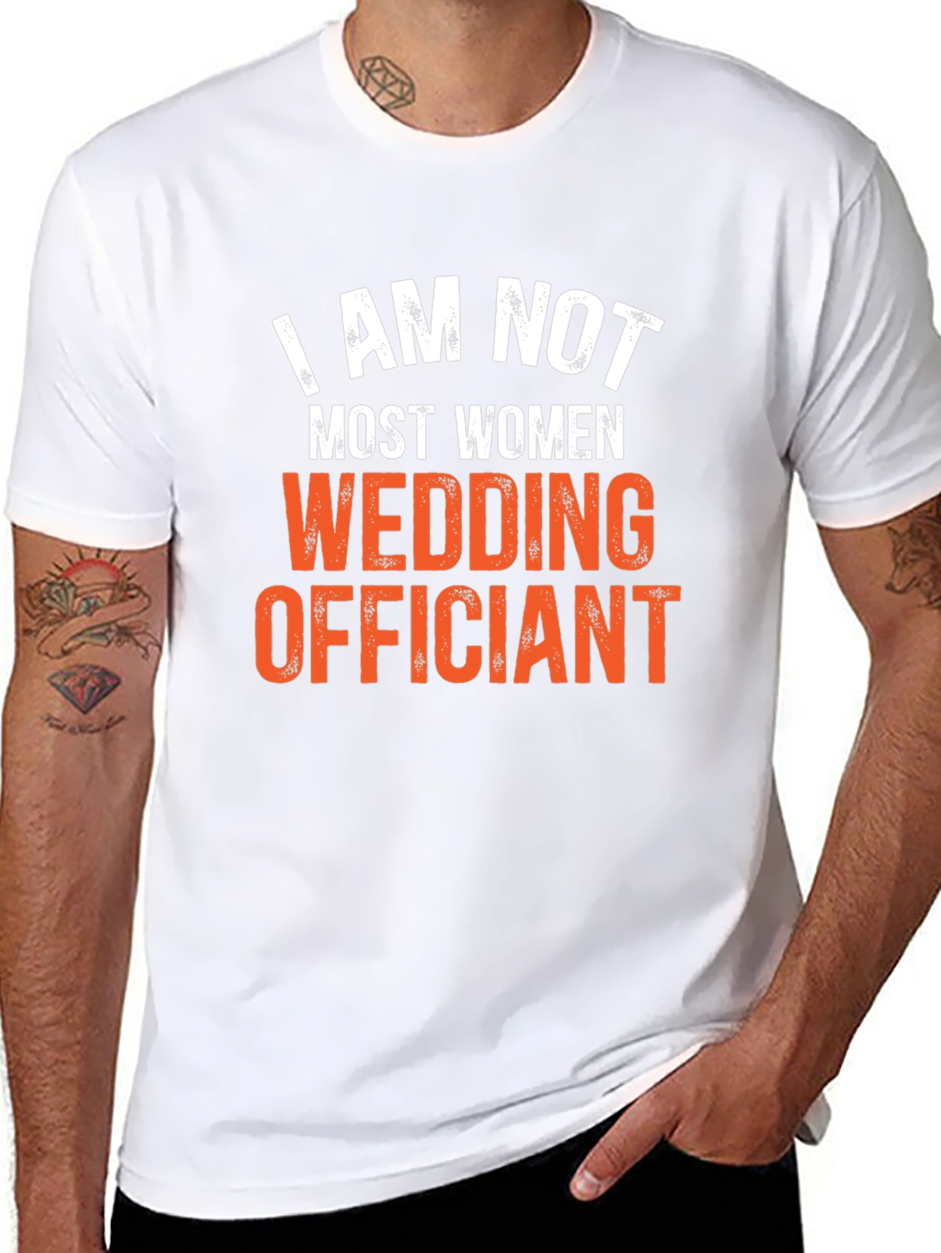 I Am Not Most Women Wedding Officiant T-Shirt