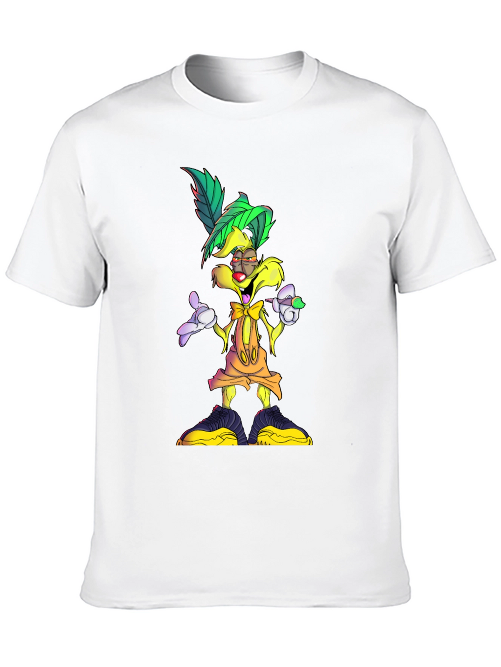Cartoon Character Graphic T-Shirt