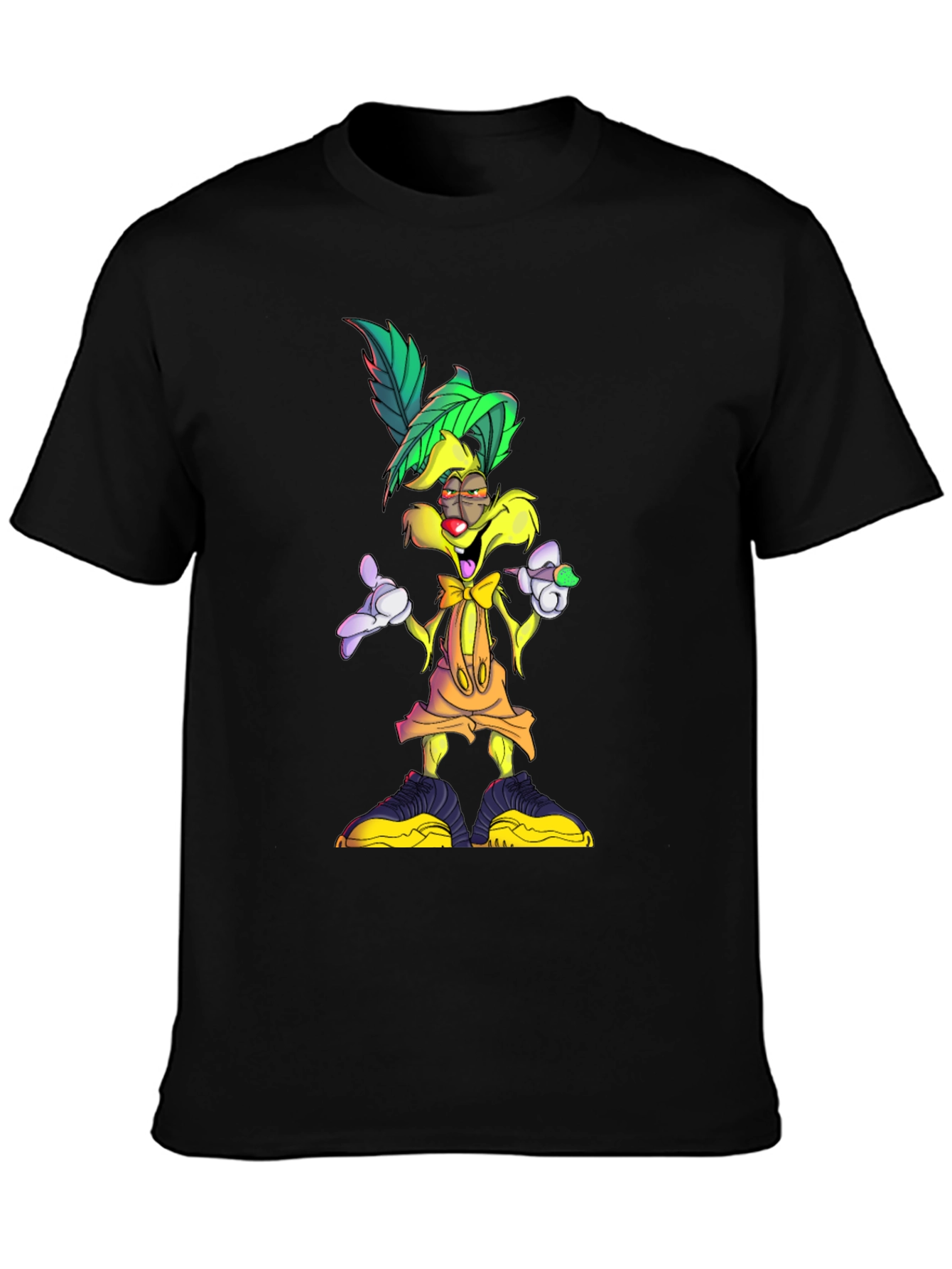 Cartoon Character Graphic T-Shirt