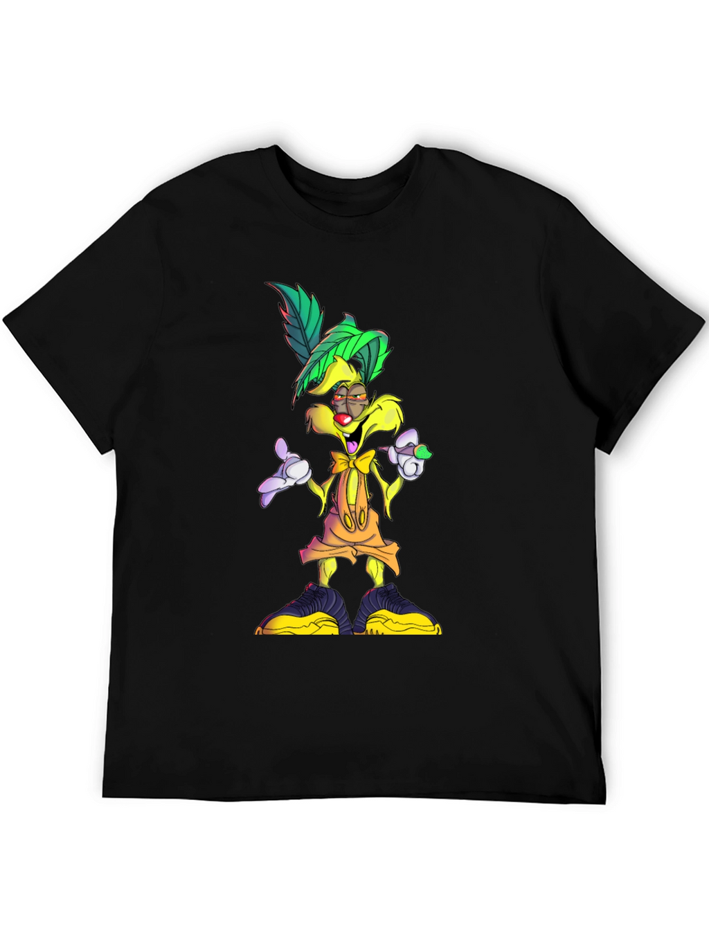 Cartoon Character Graphic T-Shirt