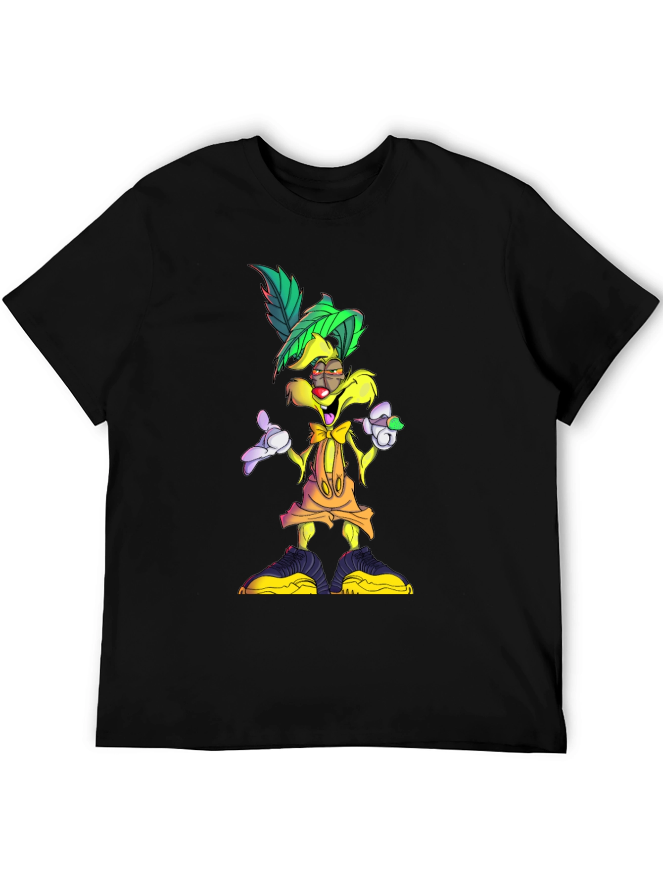 Cartoon Character Graphic T-Shirt
