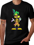 Cartoon Character Graphic T-Shirt
