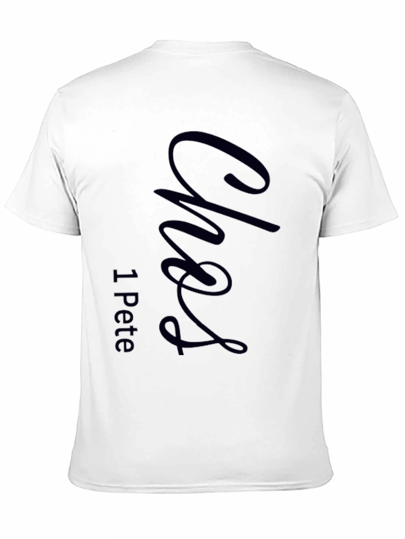 Stylish Black T-Shirt with Custom Graphic Design