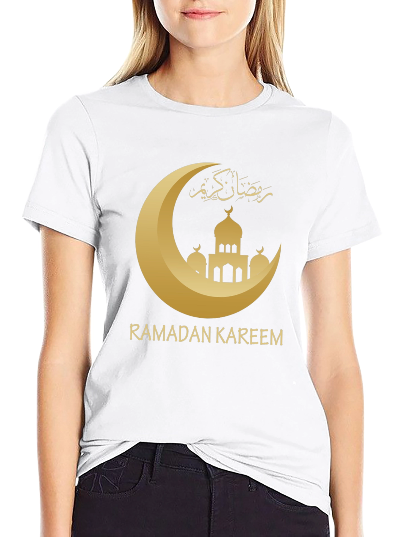 Ramadan Kareem Crescent Moon T-Shirt