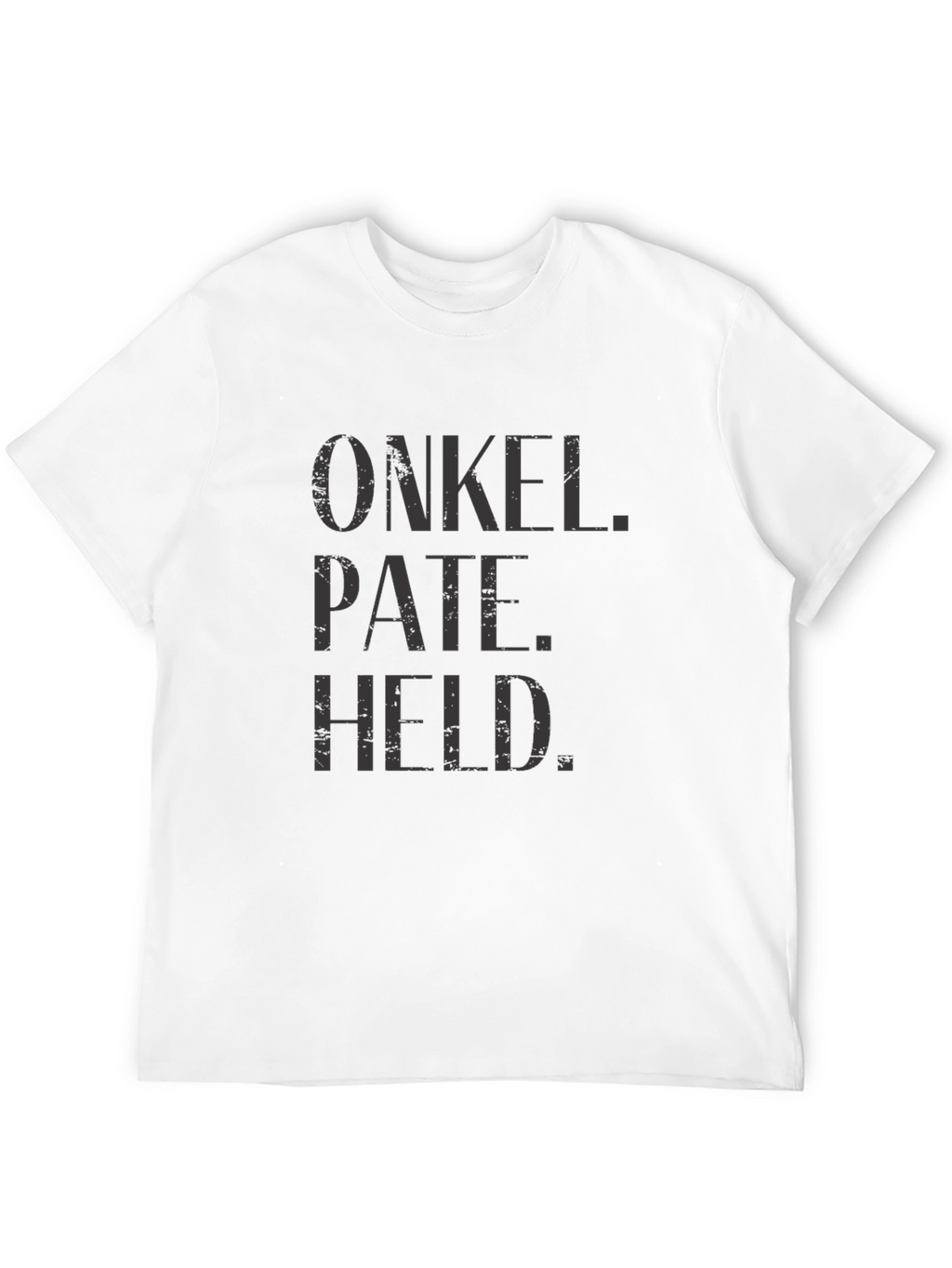 Onkel Pate Held Black Graphic T-Shirt
