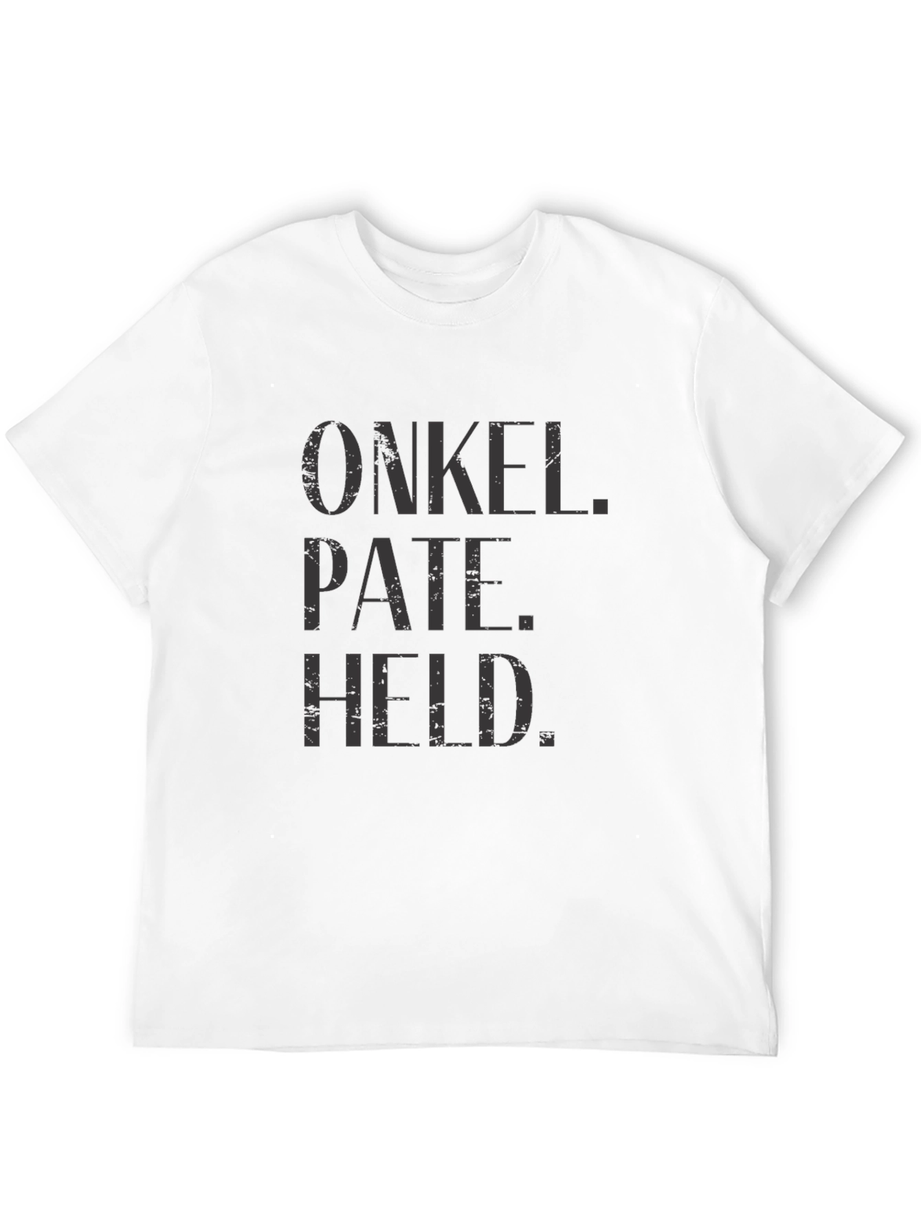 Onkel Pate Held Black Graphic T-Shirt