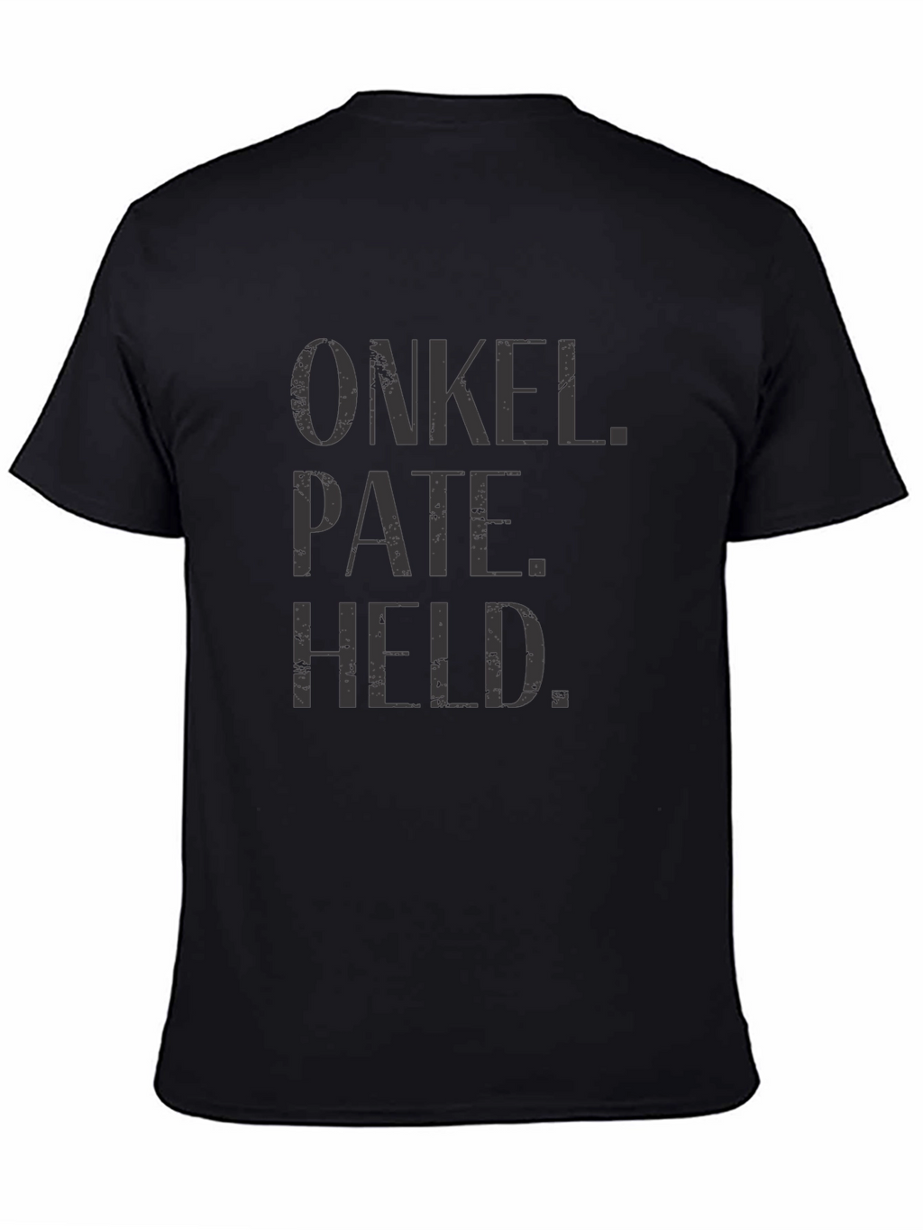 Onkel Pate Held Black Graphic T-Shirt