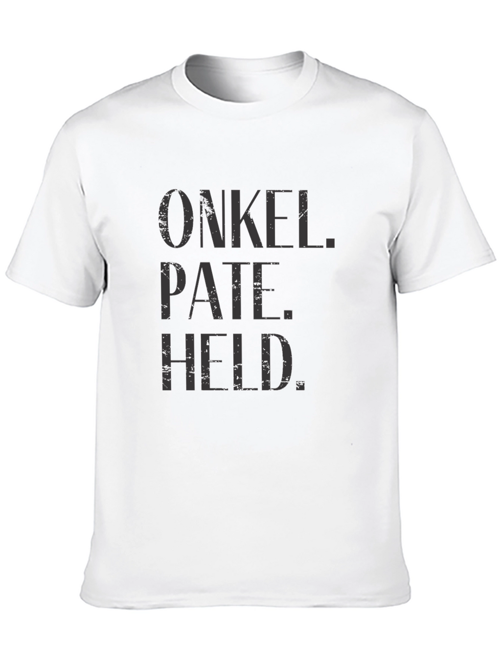 Onkel Pate Held Black Graphic T-Shirt