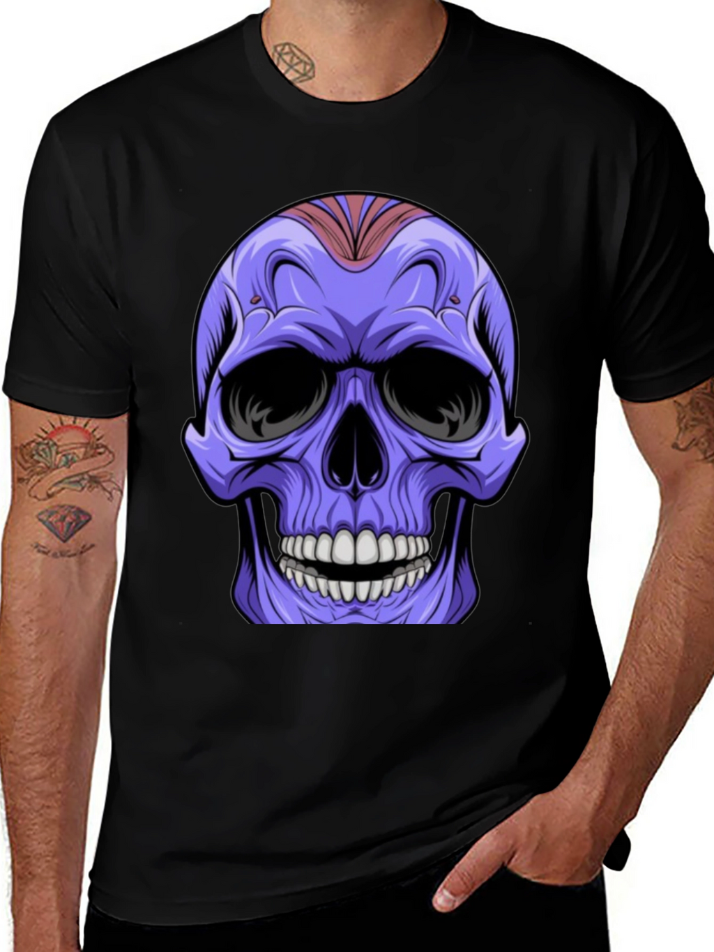 Skull Graphic T-Shirt - Cool & Edgy Design