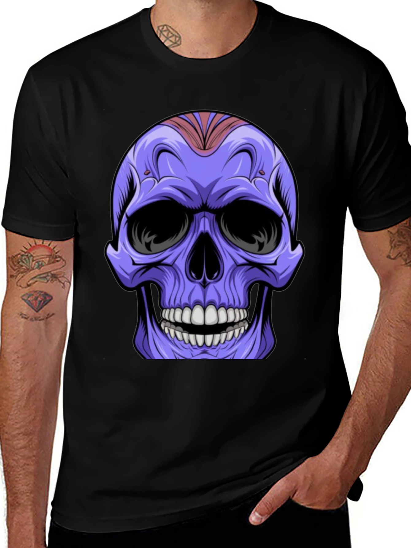 Skull Graphic T-Shirt - Cool & Edgy Design