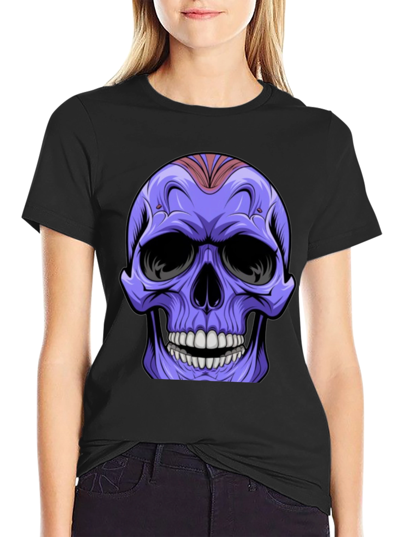 Skull Graphic T-Shirt - Cool & Edgy Design