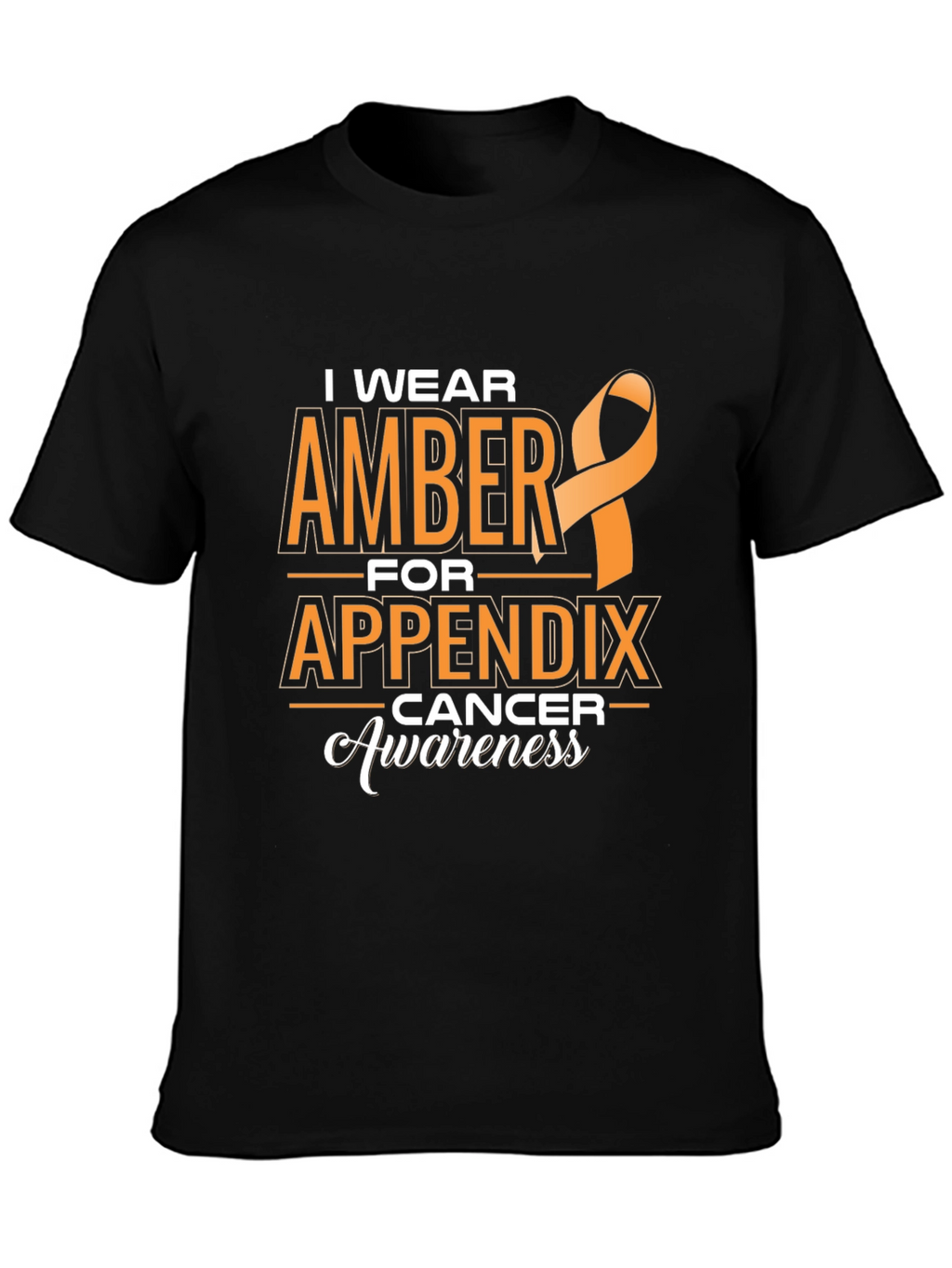 Appendix Cancer Awareness Ribbon T-Shirt
