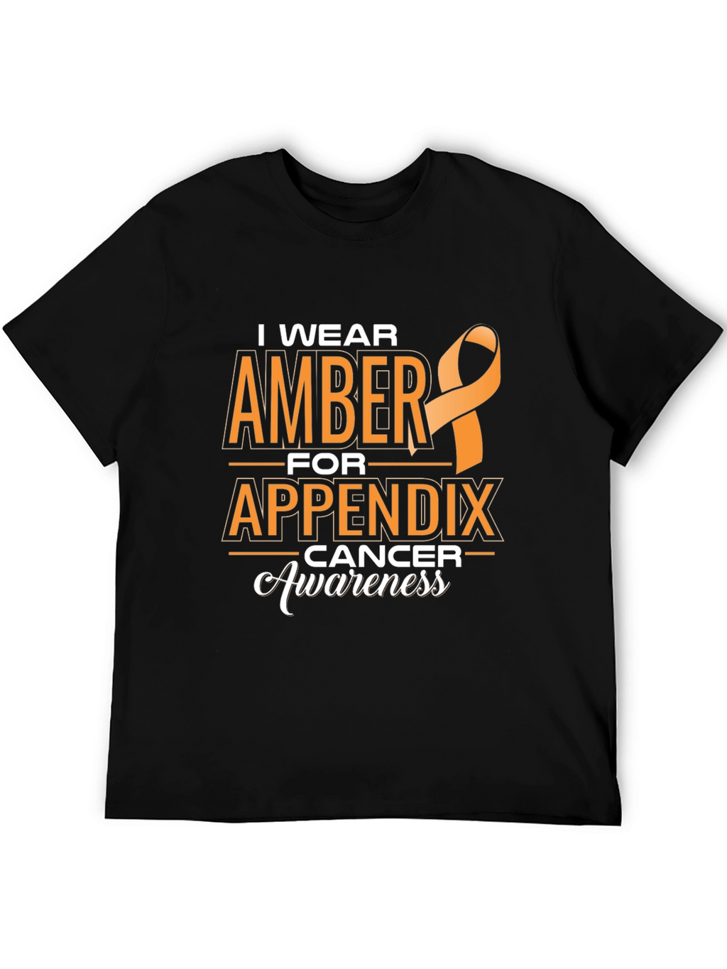 Appendix Cancer Awareness Ribbon T-Shirt