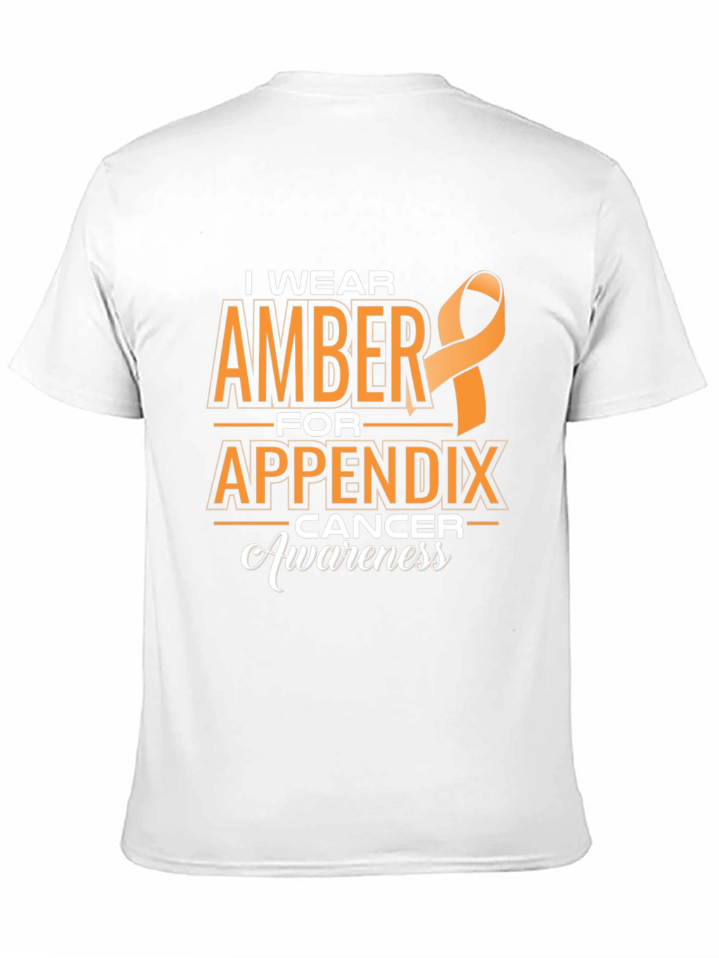 Appendix Cancer Awareness Ribbon T-Shirt