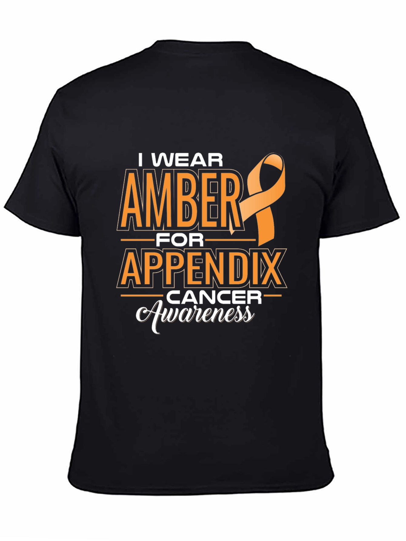 Appendix Cancer Awareness Ribbon T-Shirt