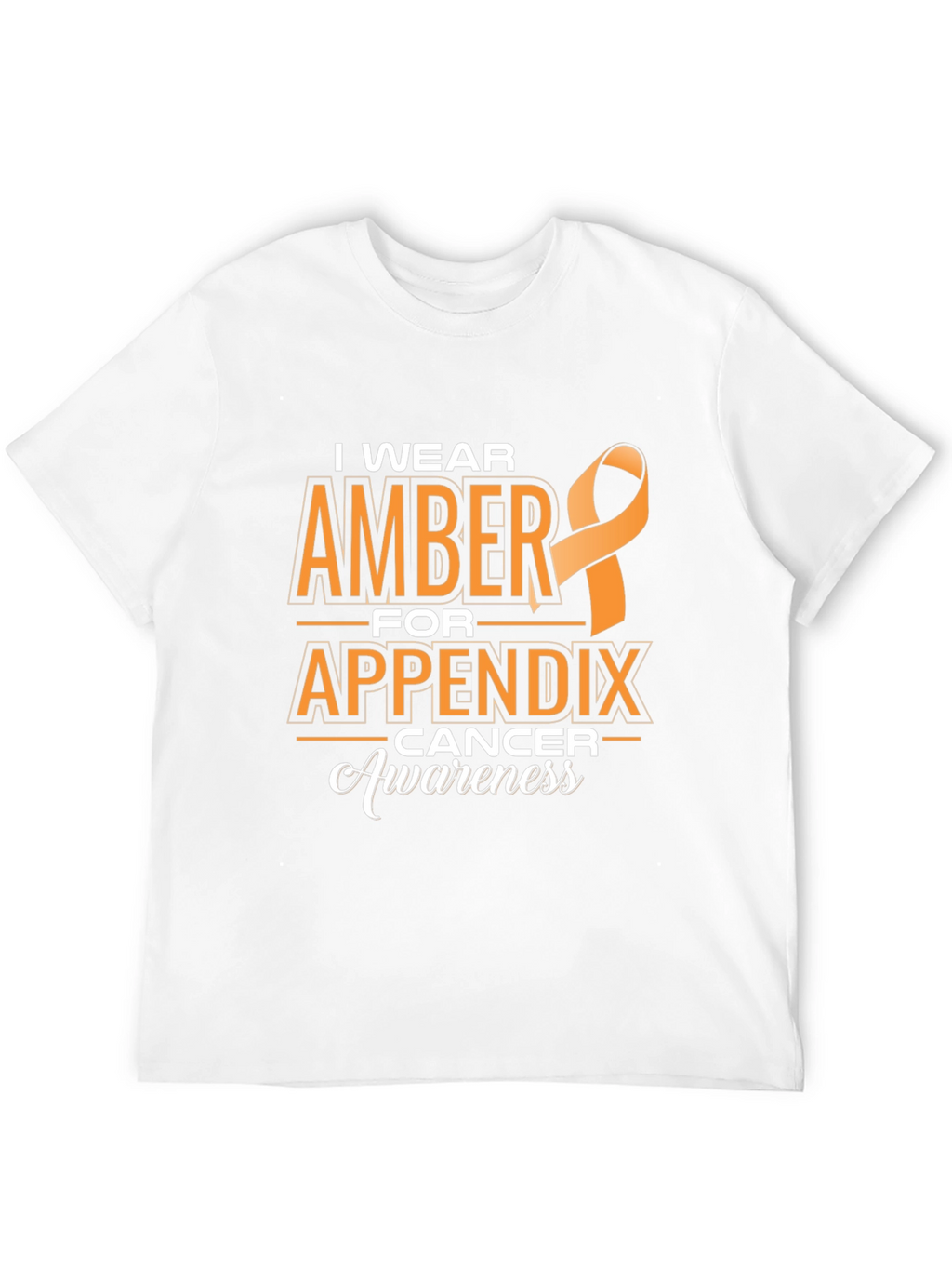 Appendix Cancer Awareness Ribbon T-Shirt