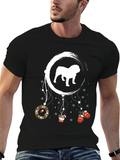 Bulldog Christmas Dreamcatcher T-Shirt
