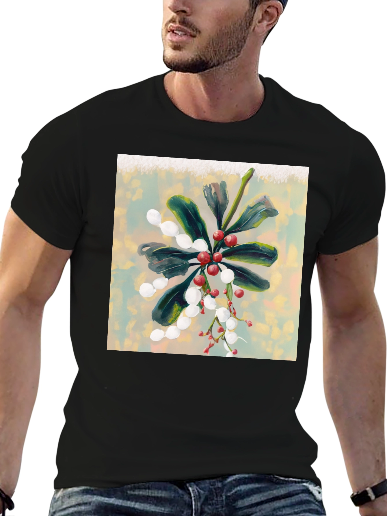 Botanical Berry Art Print Tee