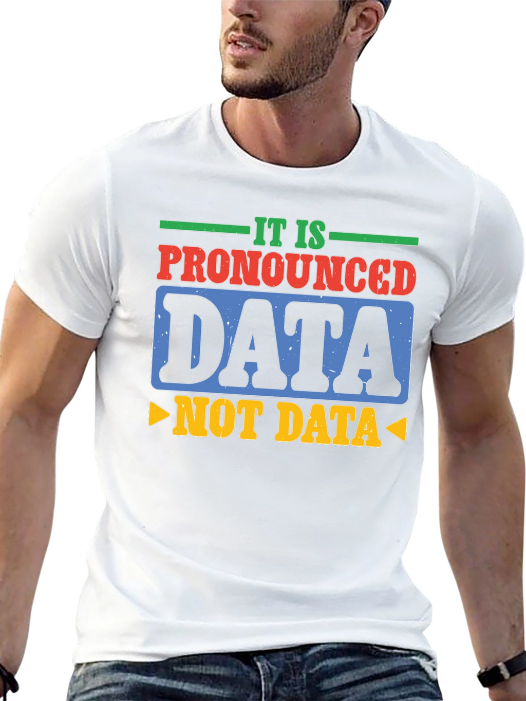 Pronounced Data T-Shirt: Funny Tech Humor