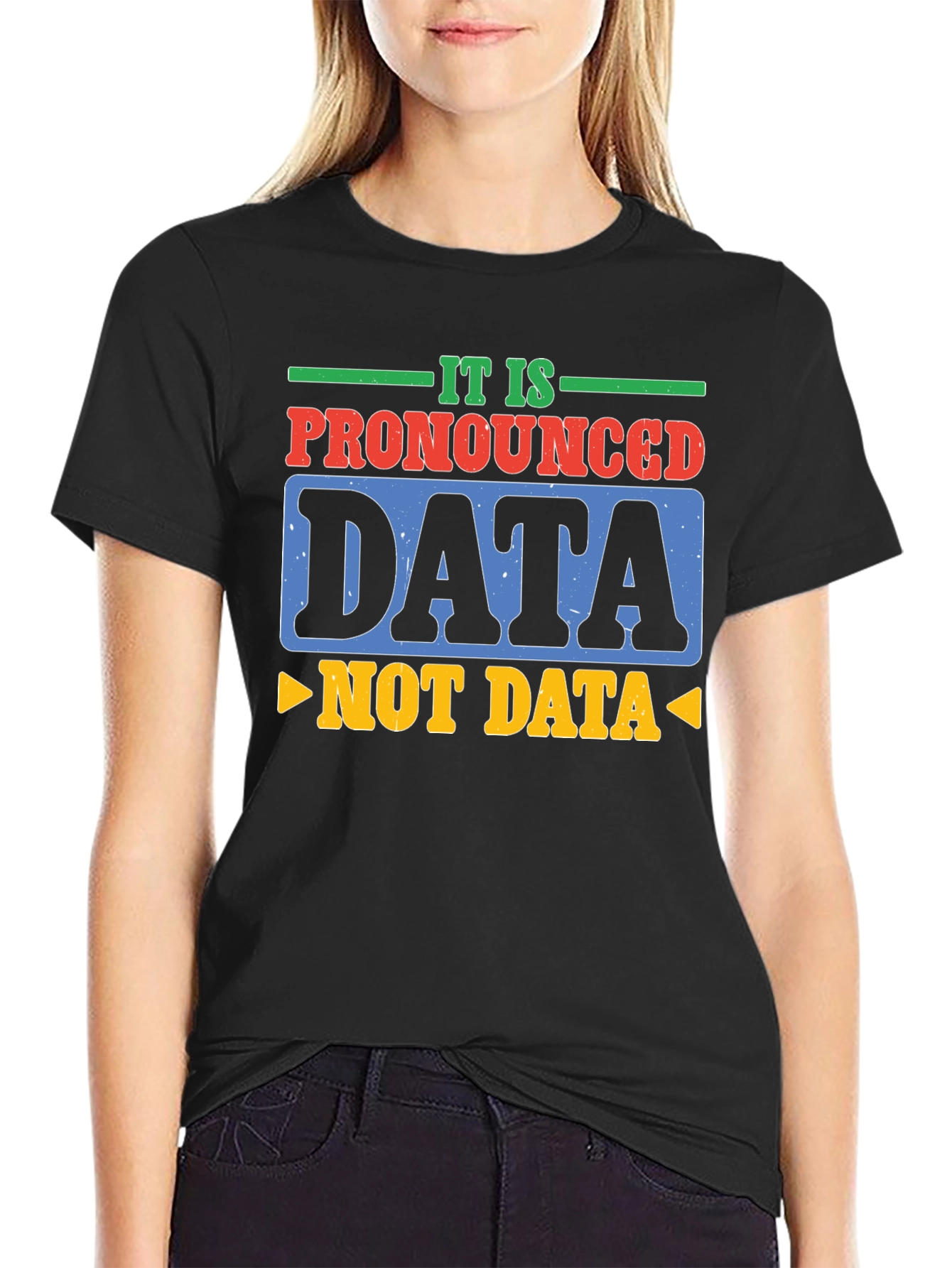 Pronounced Data T-Shirt: Funny Tech Humor