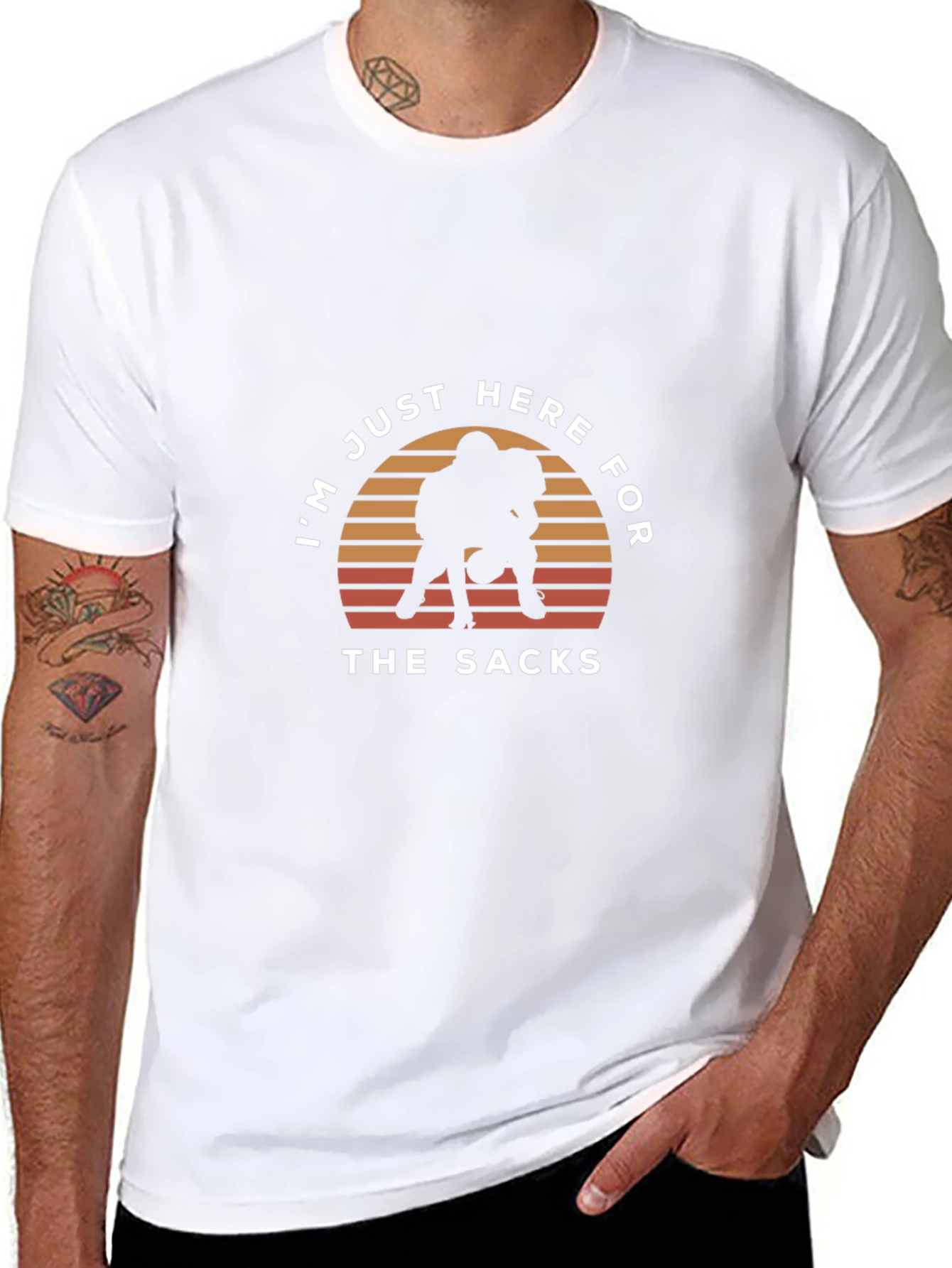 Im Just Here For The Sacks T-Shirt