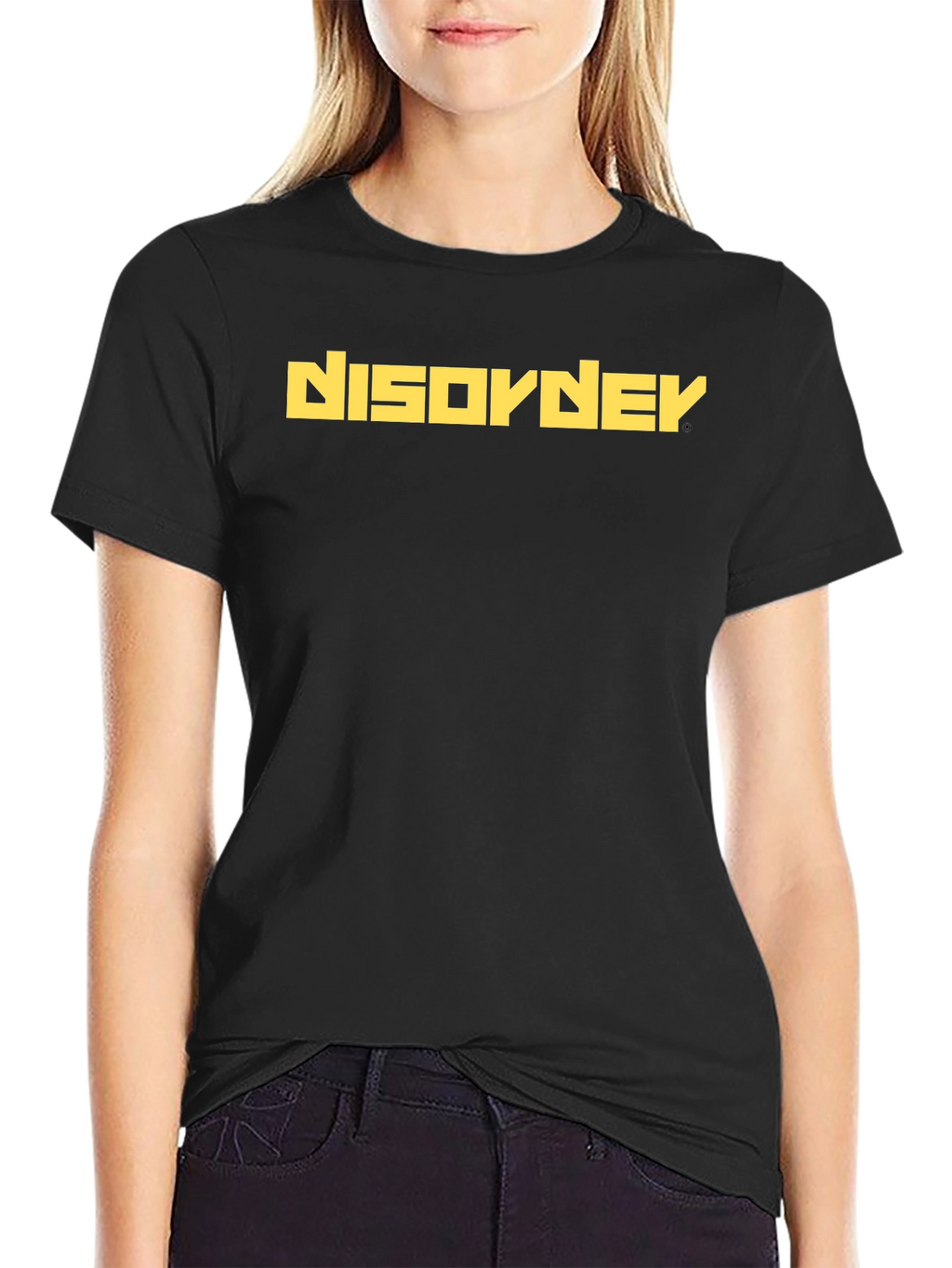 Black DISOYDEY Graphic Tee - Cool & Casual